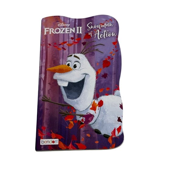 Frozen II Snowman of Action Disney Olaf Board Book Bendon Kids Story - Picture 1 of 2